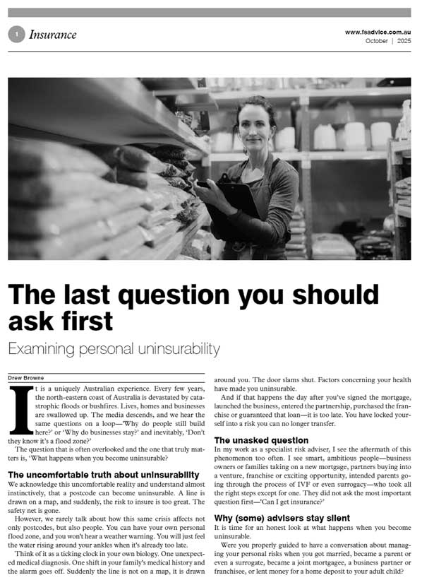 reprint thumbnail The last question you should ask first