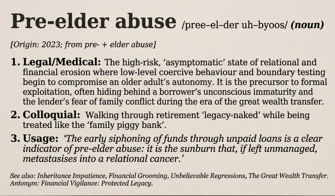 definition pre elder abuse sapience financial
