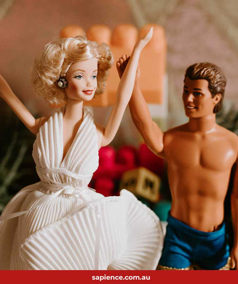 The problem of living the Ken and barbie Lifestyle of denial