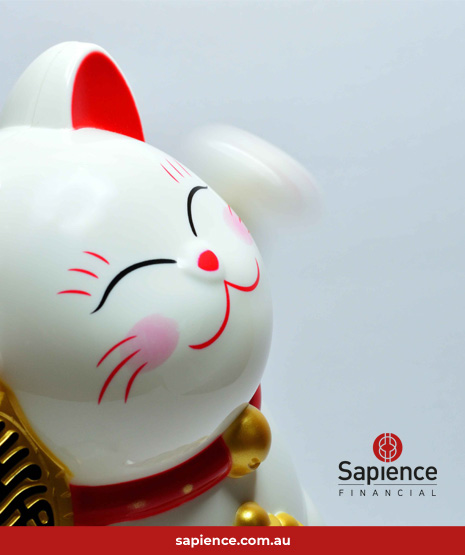 Maneki-neko The maneki-neko (招き猫, lit. 'beckoning cat') is a common Japanese figurine which is often believed to bring good luck to the owner